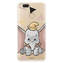 Funda Oficial Disney Dumbo silueta transparente para Xiaomi Mi 5X