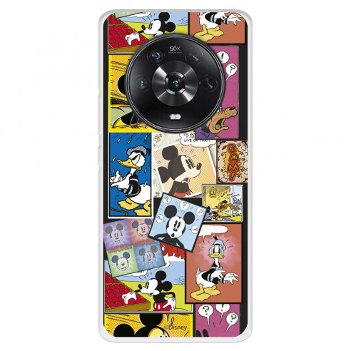 Funda para Huawei Honor Magic4 Lite Oficial de Disney Mickey Comic - Clásicos Disney