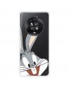 Funda para Huawei Honor Magic4 Lite Oficial de Warner Bros Bugs Bunny Silueta Transparente - Looney Tunes
