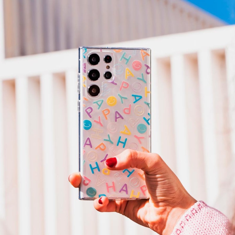 Capa Desenho Estampado - Happy Emojis thumbnail