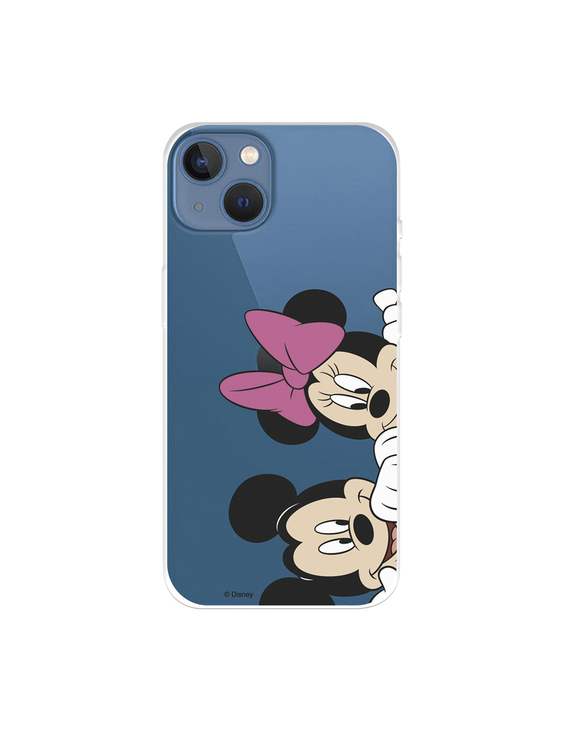 Capa para iPhone 14 Plus Oficial da Disney Mickey e Minnie Apaixonados -  Clássicos Disney