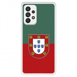 Funda para Samsung Galaxy A73 5G del Federación Portuguesa de Fútbol Bicolor  - Licencia Oficial Federación Portuguesa de Fútbol