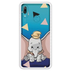 Funda Oficial Disney Dumbo silueta transparente para Huawei Y7 2019