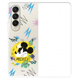 Funda para Samsung Galaxy Z Fold4 Oficial de Disney Mickey Mickey Urban - Clásicos Disney