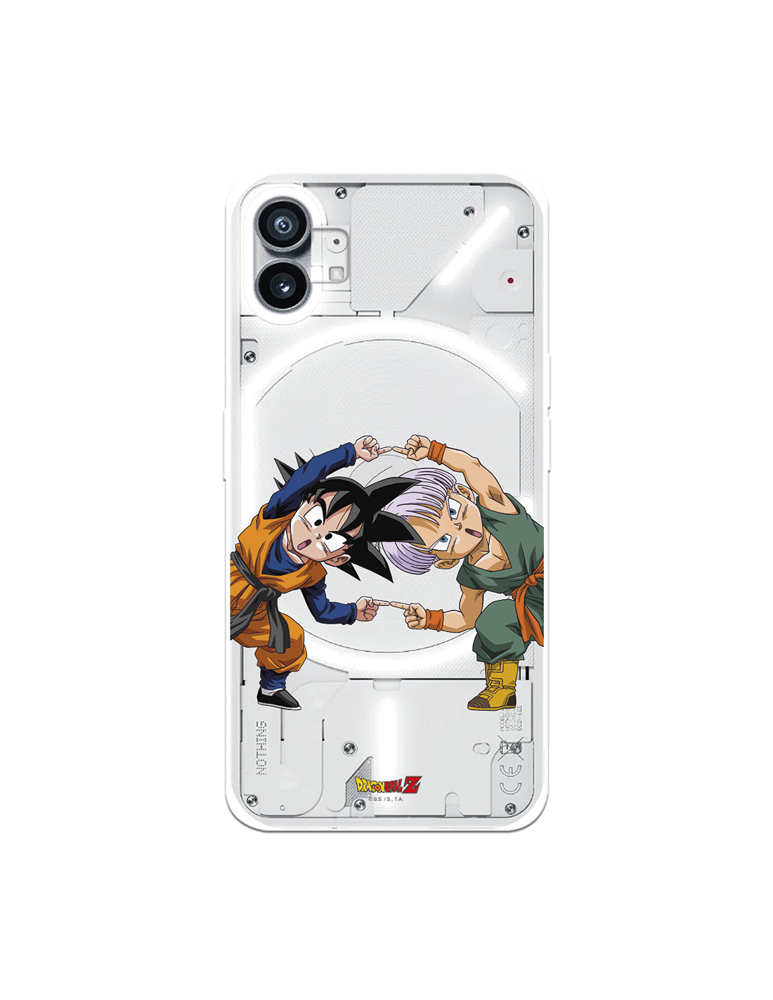 Dragon Ball 1 Samsung Galaxy Z Fold 3 5G Clear Case