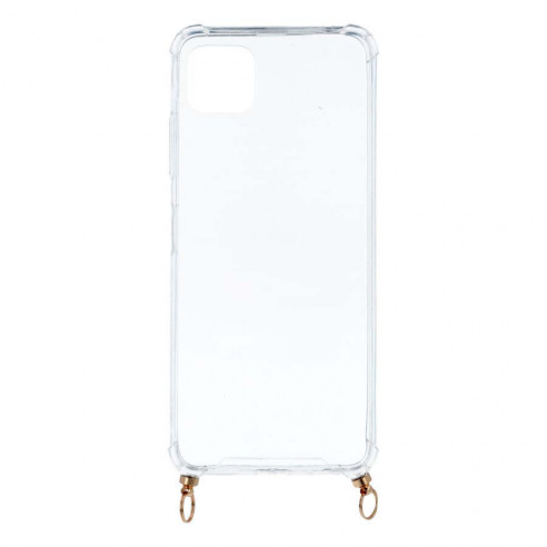 Capa Transparente com Suporte Cordão para Samsung Galaxy A22 5G