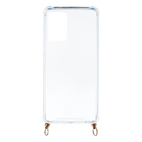 Capa Transparente com Suporte Cordão para Xiaomi Poco F3
