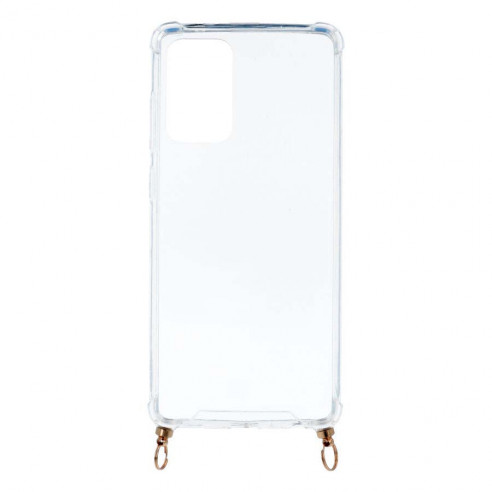 Capa Transparente com Suporte Cordão para Xiaomi Redmi Note 10 Pro