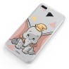 Funda Oficial Disney Dumbo silueta transparente para iPhone 4S