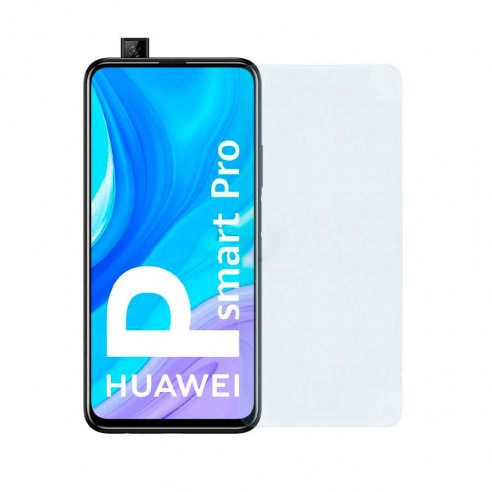 Película em vidro temperado transparente para Huawei P Smart Pro