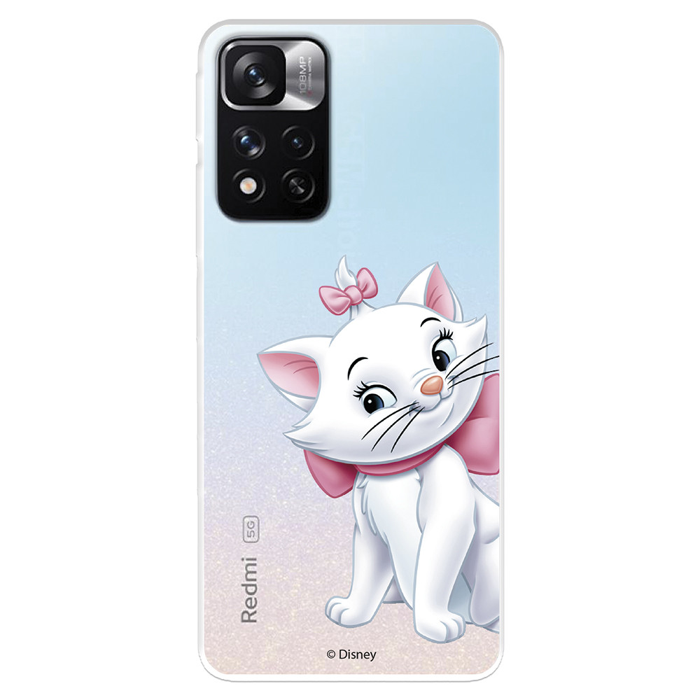 Capa para Xiaomi Redmi Note 11S 5G Oficial Disney Marie Silhueta - Os  Aristogatos