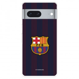 Funda para Google Pixel 7 5G del FC Barcelona Rayas Blaugrana  - Licencia Oficial FC Barcelona