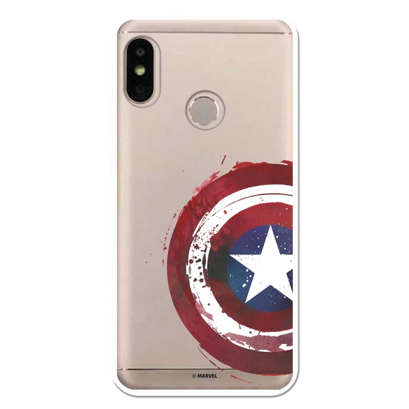 Funda Oficial Escudo Capitan America para Xiaomi Mi 6 Pro