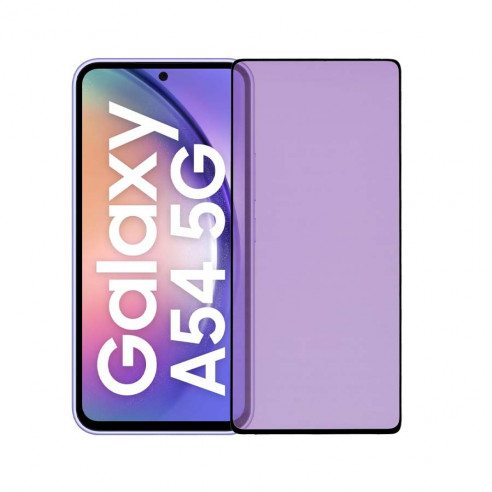 Película de Vidro Temperado Completa Anti Blue-Ray para Samsung Galaxy A54 5G