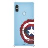 Funda Oficial Escudo Capitan America para Xiaomi Redmi Note 5 Pro