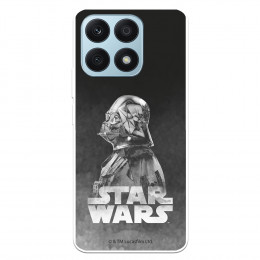 Funda para Huawei Honor X8A Oficial de Star Wars Darth Vader Fondo negro - Star Wars