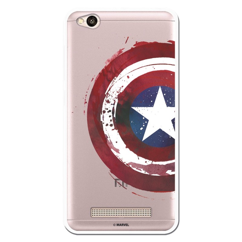 Funda Oficial Escudo Capitan America para Xiaomi Redmi 4A