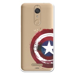 Funda Oficial Escudo Capitan America para Wiko View