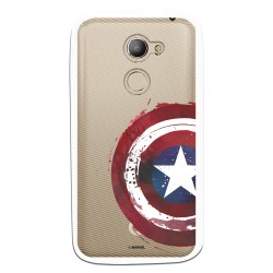 Funda Oficial Escudo Capitan America para Vodafone Smart N8