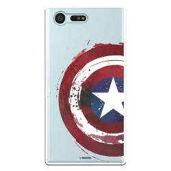 Funda Oficial Escudo Capitan America para Sony Xperia X Compact