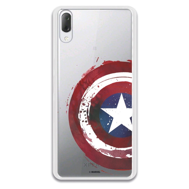 Funda Oficial Escudo Capitan America para Sony Xperia L3