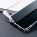 Película de vidro temperado completa preta, para Samsung Galaxy S8