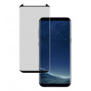 Película de vidro temperado completa preta, para Samsung Galaxy S8 Plus