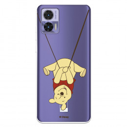 Funda para Motorola Edge 30 Neo Oficial de Disney Winnie  Columpio - Winnie The Pooh