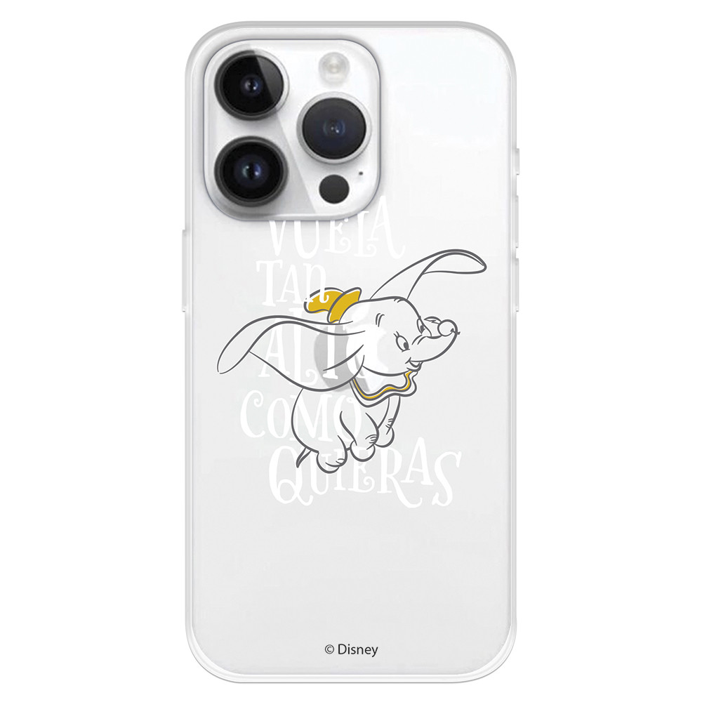 Funda para Xiaomi Redmi Note 12 Pro Plus Oficial de Disney Dumbo