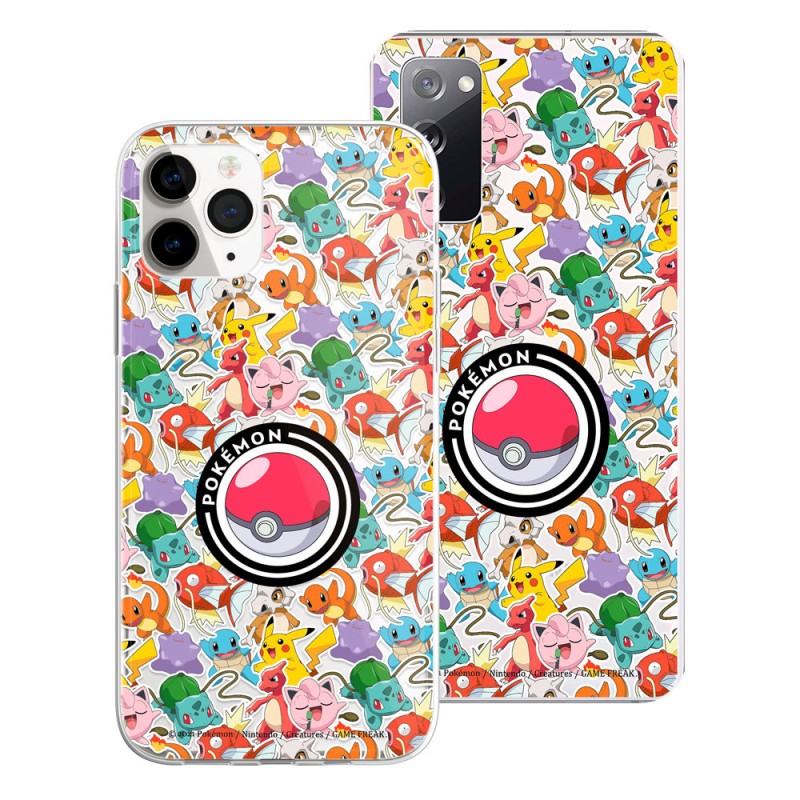 Capa Oficial Pokémon - Padrão Sticker Pokéball