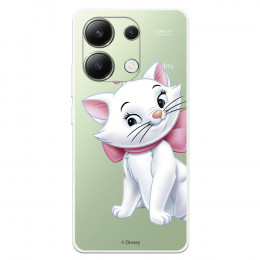 Funda para Xiaomi Redmi Note 13 4G Oficial de Disney Marie Silueta - Los Aristogatos