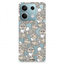 Funda para Xiaomi Redmi Note 13 Pro 5G Oficial de Disney Tambor Patrones - Bambi