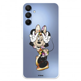 Funda para Samsung Galaxy A15 5G Oficial de Disney Minnie Posando - Clásicos Disney