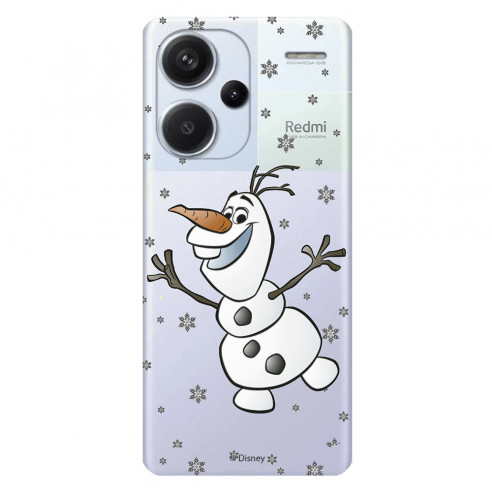 Capa Oficial Disney Olaf Transparente para Xiaomi Redmi Note 13 Pro Plus 5G - Frozen