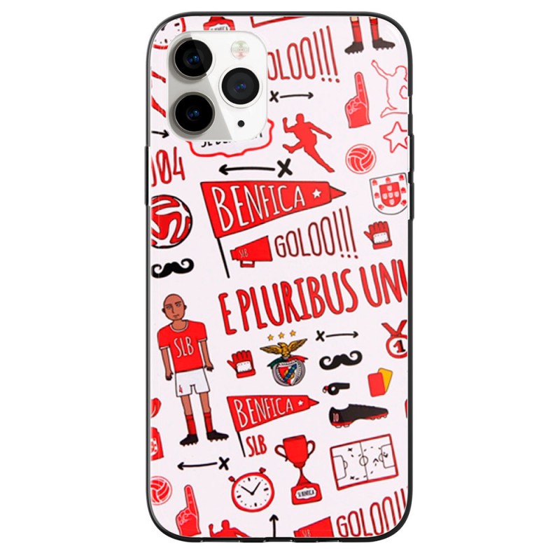 Funda Oficial Benfica - Ilustración Elementos Fútbol