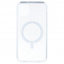 Funda Transparente Logo Compatible con Magsafe para iPhone 11
