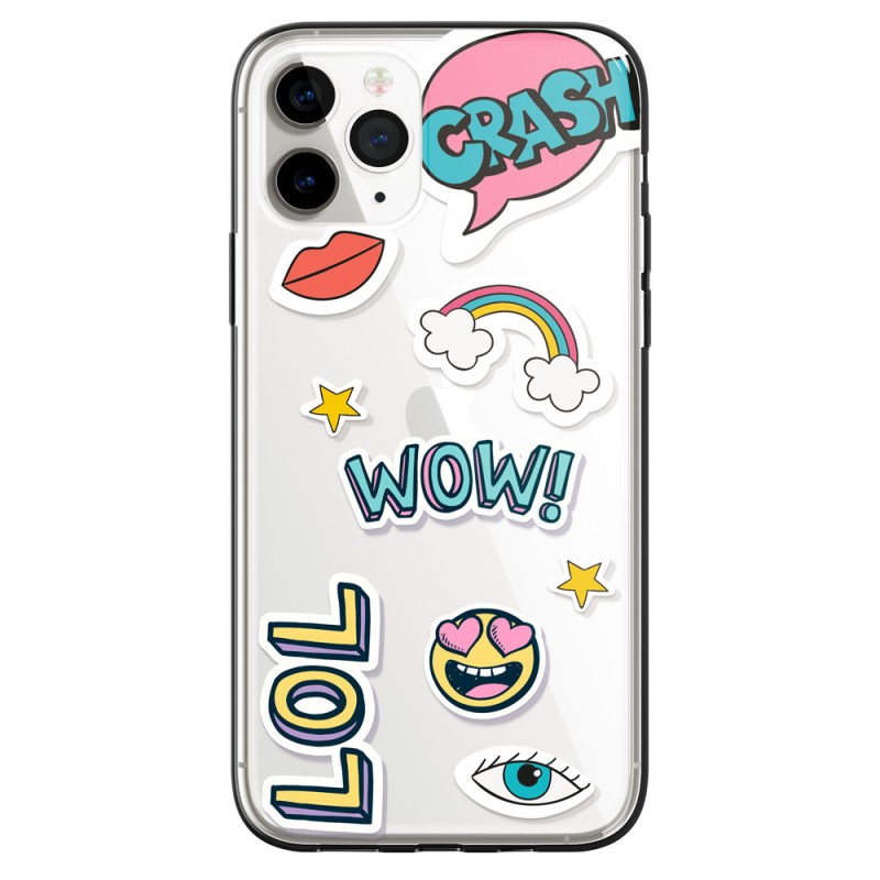 Capa Desenho Padrão Stickers