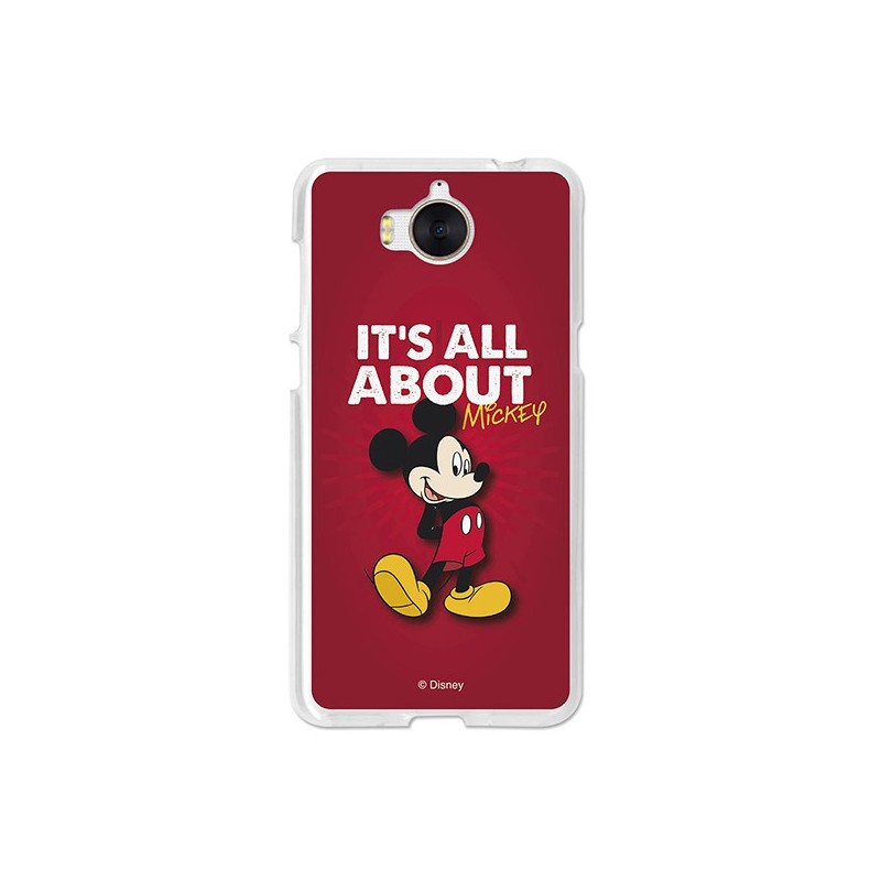 Funda Oficial Disney Mickey, It`s all about Mickey Huawei Y5 2017