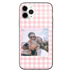 Funda Día De La Madre Personalizada - Cuadros Vichy Rosas