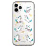 Funda Oficial Mr Wonderful -  Patrón Unicornios Silicona Transparente