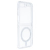 Funda Transparente Logo Compatible con Magsafe para Samsung Galaxy Z Flip 5