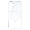 Funda Transparente Logo Compatible con Magsafe para Samsung Galaxy S24 Plus