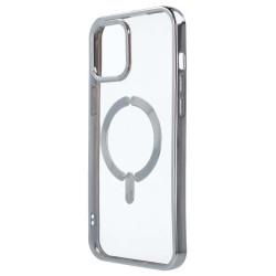 Funda Iron Logo Compatible con MagSafe para iPhone 12 Pro Max