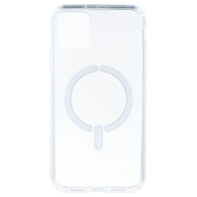 Funda Transparente Logo Compatible con Magsafe para iPhone 11