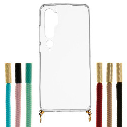 Funda Silicona Colgante Transparente para Xiaomi Mi Note 10