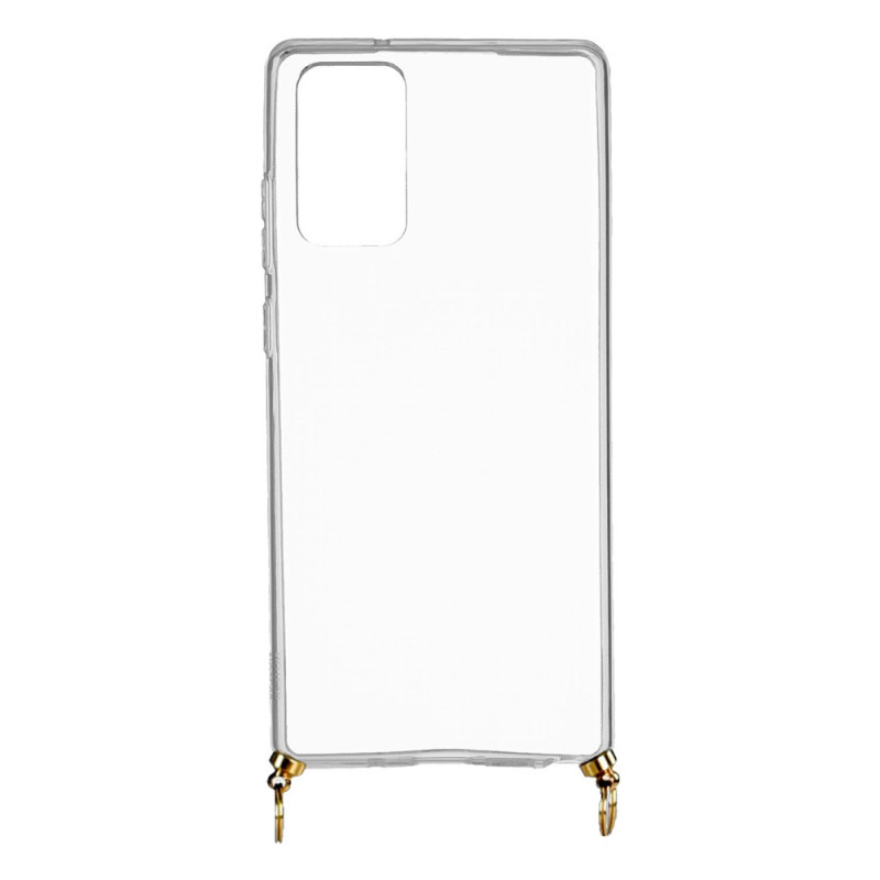 Funda Silicona Colgante Transparente para Samsung Galaxy Note20