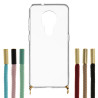 Funda Silicona Colgante Transparente para Nokia 7.2