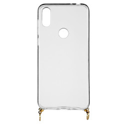 Funda Silicona Colgante Transparente para Motorola Moto One