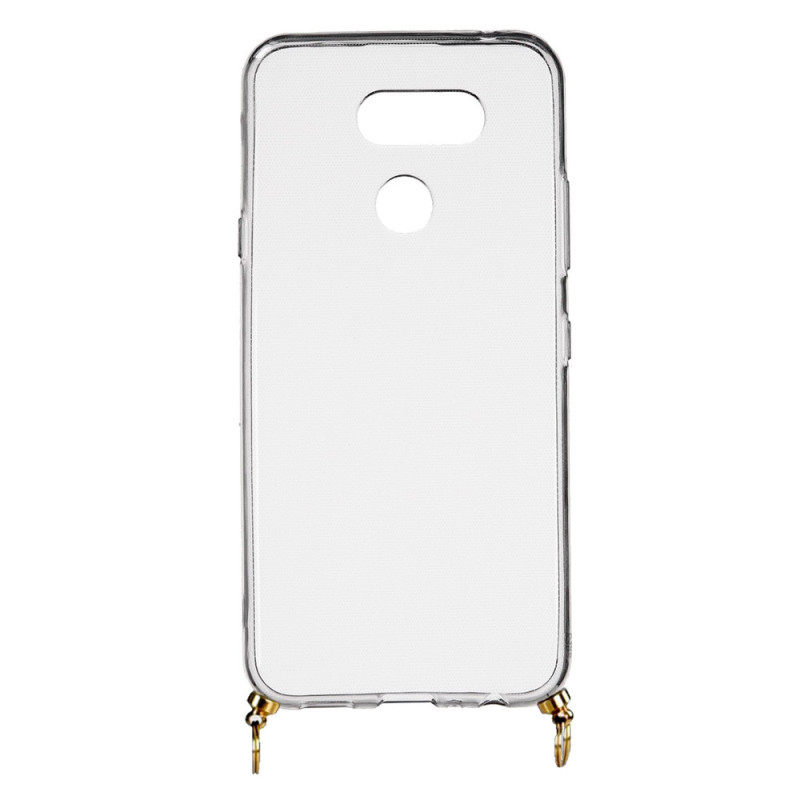 Funda Silicona Colgante Transparente para LG K40s