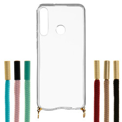 Funda Silicona Colgante Transparente para Huawei Y6p